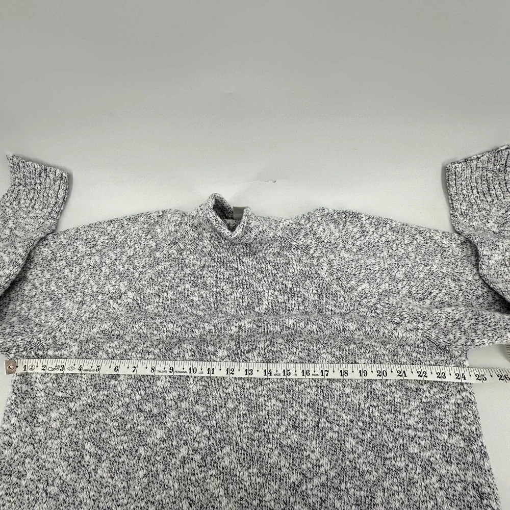 L.L. Bean Cotton Ragg Sweater Funnelneck Pullover Womens Roll Neck Cotton 2X - Picture 9 of 11